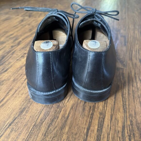 Kenneth Cole Men’s Leather Oxford Dress Shoes Black Square Toe Size 13M - Picture 3 of 10